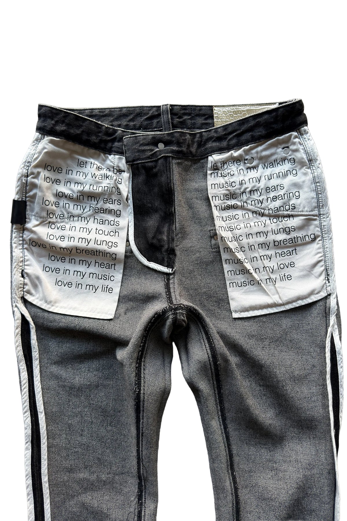 “Love and Music” Denim