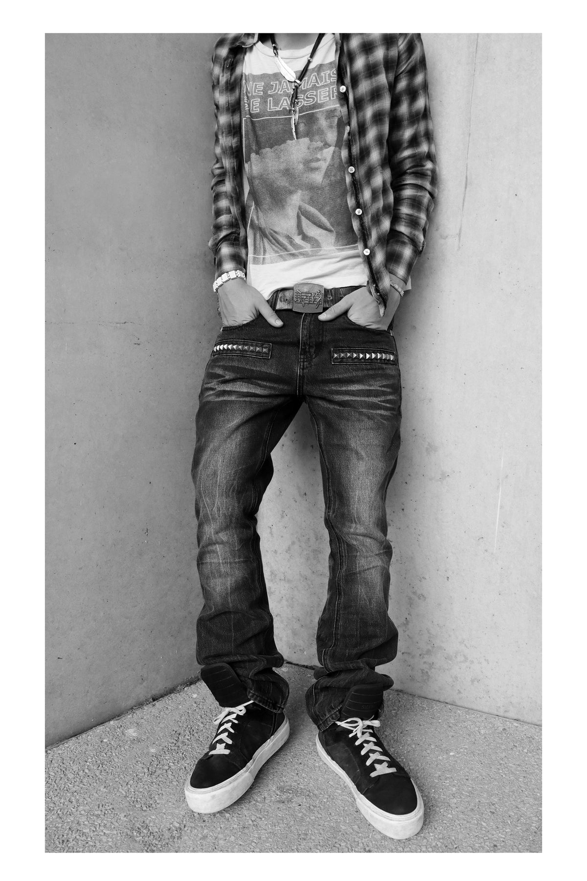“Love and Music” Denim